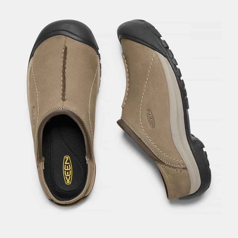 Slip On Keen Kaci Para Mujer Kaki - Zapatos Keen Mexico (079368-ULC)